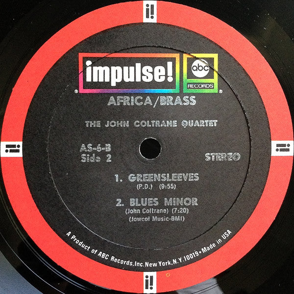 The John Coltrane Quartet : Africa / Brass (LP, Album, RP)