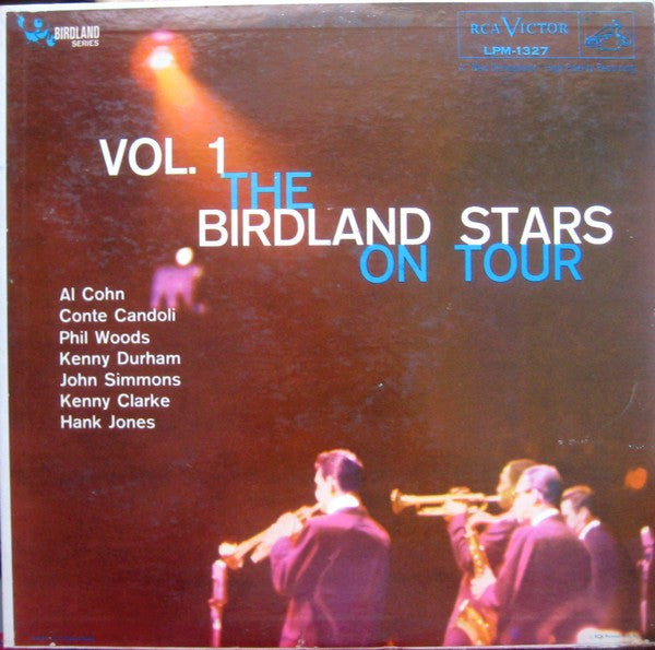 The Birdland Stars : The Birdland Stars On Tour Vol. 1 (LP, Album, Mono)