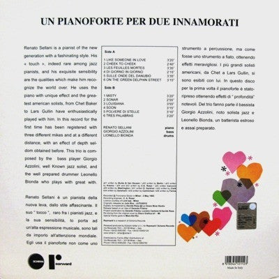 Renato Sellani Trio : Un Pianoforte Per Due Innamorati (LP, Album, RE)