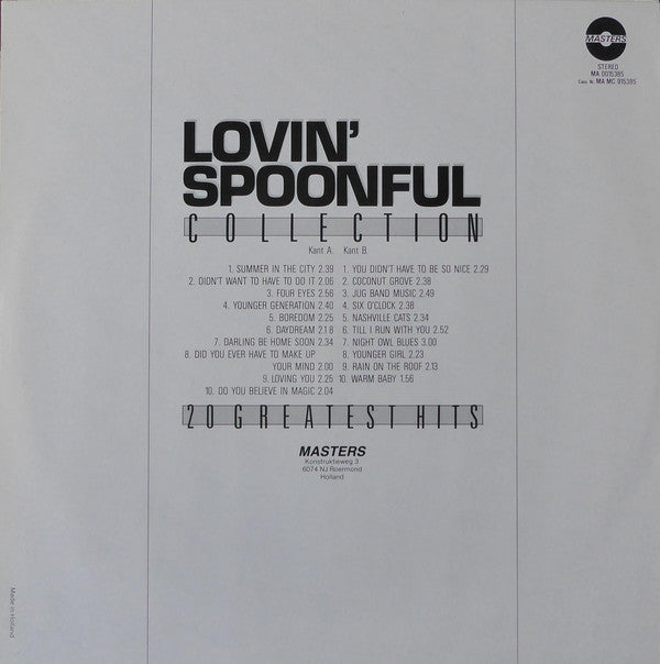The Lovin' Spoonful : Collection (LP, Comp)