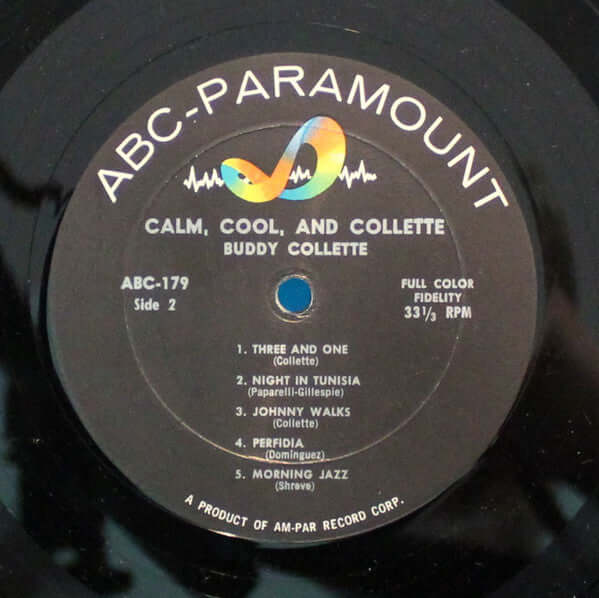 Buddy Collette And His Trio : Calm, Cool & Collette (LP, Album, Mono)