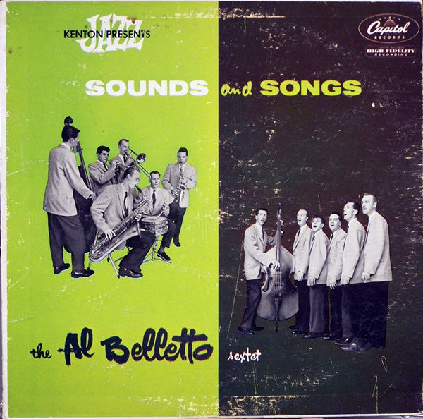 The Al Belletto Sextet : Sounds And Songs (LP, Album, Mono)