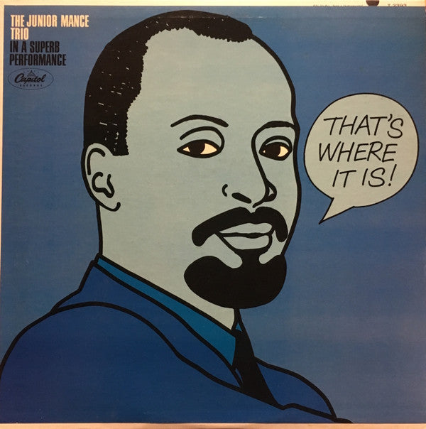 Junior Mance Trio : That's Where It Is! (LP, Album, Mono)