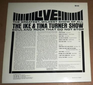 The Ike & Tina Turner Show* : The Ike & Tina Turner Show Live! (LP, Album, RE)