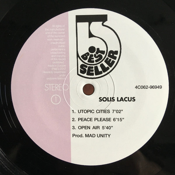 Solis Lacus : Solis Lacus (LP, Album, RE, 180)