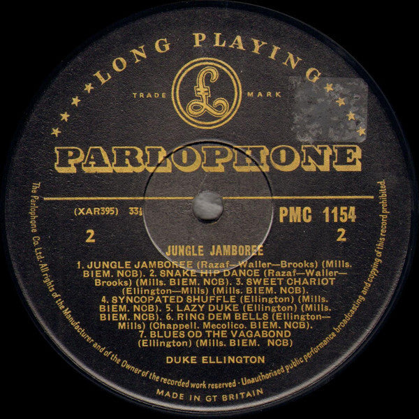 Duke Ellington And His Orchestra : Jungle Jamboree (Ellingtonia 1927-1930) (LP, Comp, Mono)