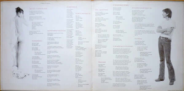 Hugues Aufray : Avec Amour (LP, Album, Gat)