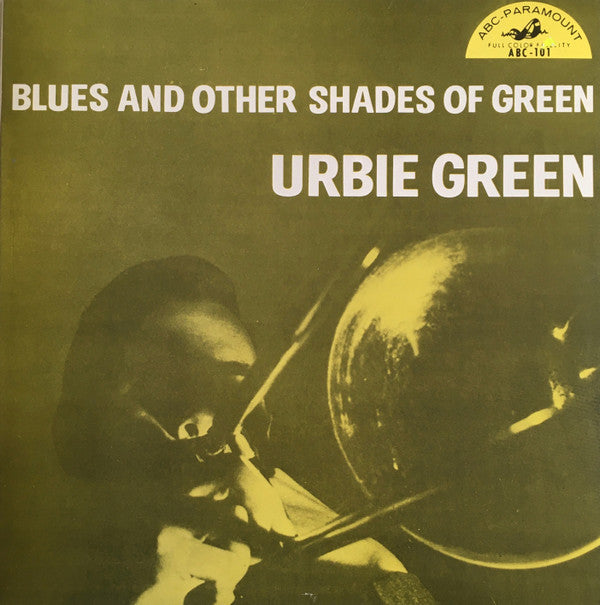 Urbie Green : Blues And Other Shades Of Green (LP, Album, RE)
