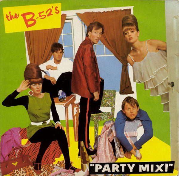 The B-52's : Party Mix! (12", MiniAlbum, Yel)