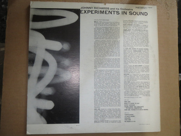 Johnny Richards : Experiments In Sound (LP, Album, Mono)