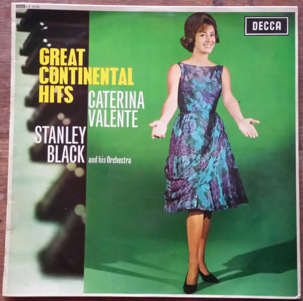 Caterina Valente, Stanley Black & His Orchestra : Great Continental Hits (LP, Mono)