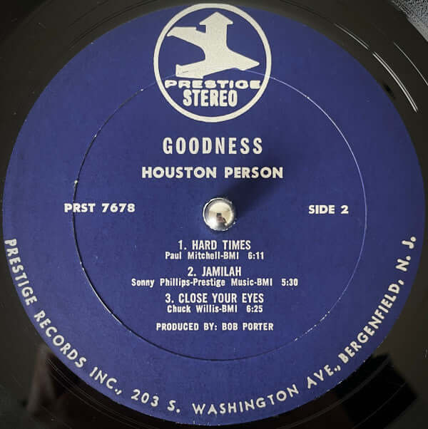 Houston Person : Goodness! (LP, Album)