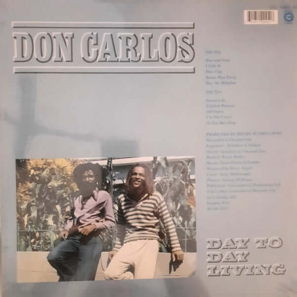 Don Carlos (2) : Day To Day Living (LP, Album, RE)