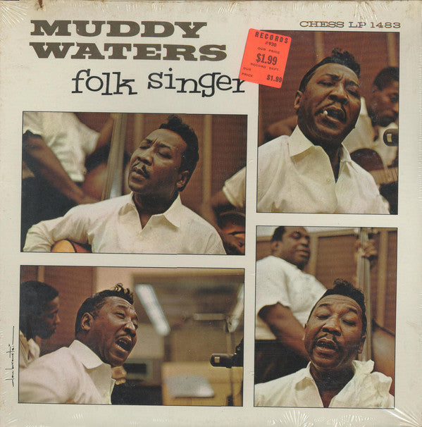 Muddy Waters : Folk Singer (LP, Album, RP)