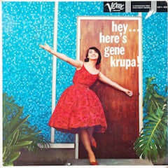 Gene Krupa : Hey . . . Here's Gene Krupa! (LP, Album, Mono)