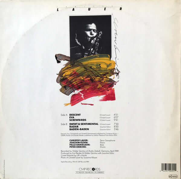 Christof Lauer : Christof Lauer (LP, Album)