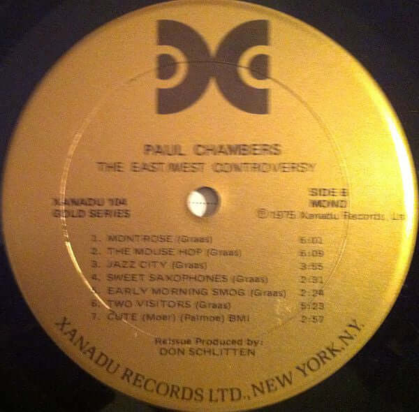 Hampton Hawes / Paul Chambers (3) : The East/West Controversy (LP, Album)