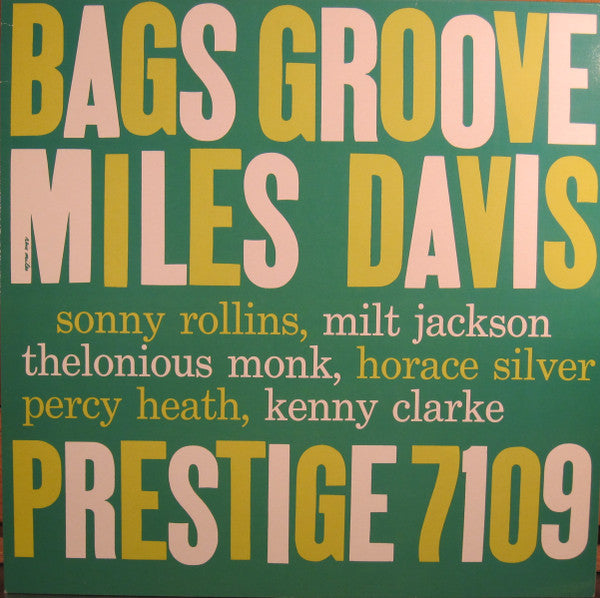 Miles Davis : Bags Groove (LP, Album, RE)