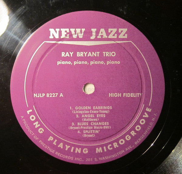 Ray Bryant Trio : Piano Piano Piano Piano... (LP, Album, Mono, RE, Dee)