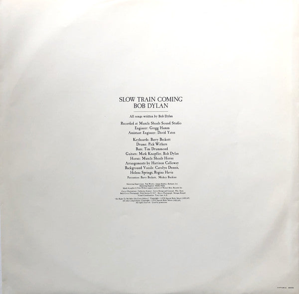 Bob Dylan : Slow Train Coming (LP, Album)