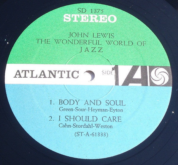 John Lewis (2) : The Wonderful World Of Jazz (LP, Album)