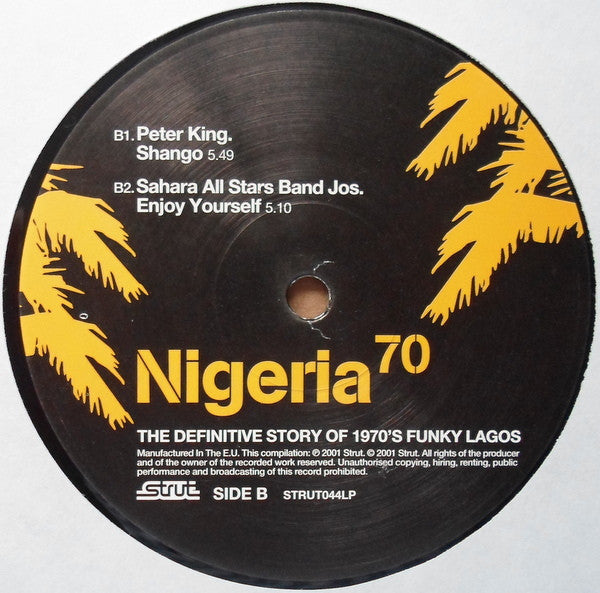 Various ~ Nigeria 70 (The Definitive Story of 1970's Funky Lagos) (Vinyl) - Djungel & Jazz