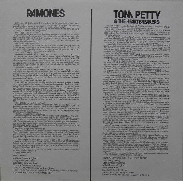 Ramones / Tom Petty & The Heartbreakers* : Rock On! Ramones / Tom Petty & The Heartbreakers (LP, Comp)