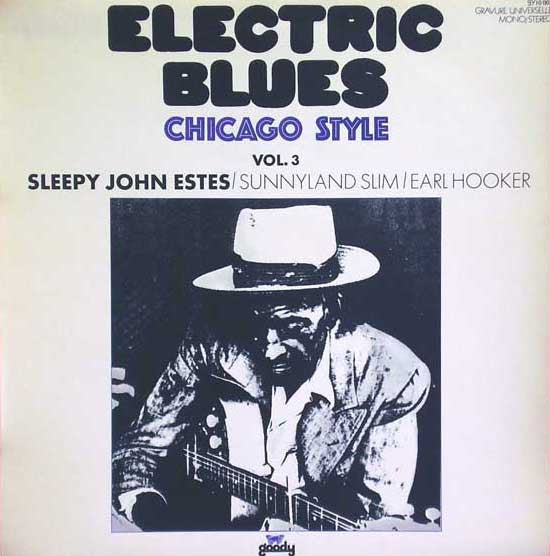 Sleepy John Estes : Vol.3 Sleepy John Estes/Sunnyland Slim/Earl Hooker (LP, Album)
