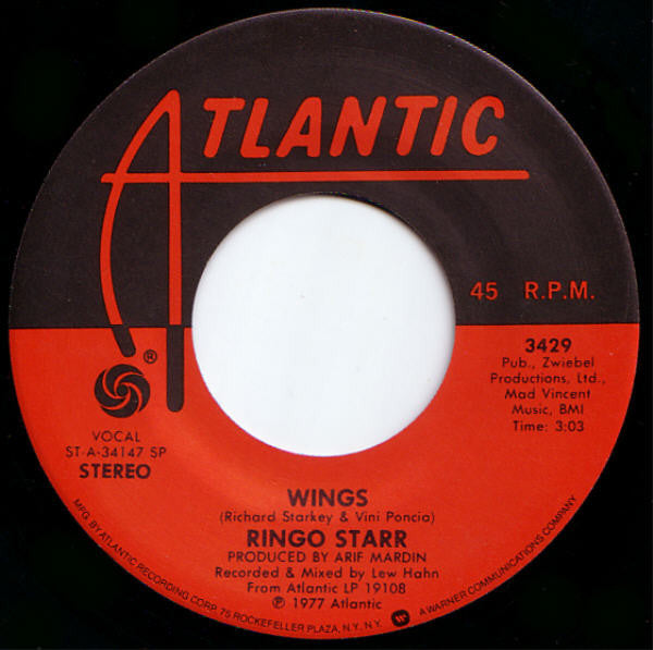 Ringo Starr : Wings (7", Single, Spe)