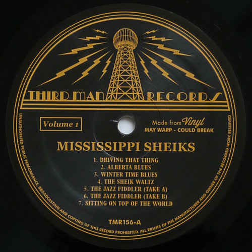 Mississippi Sheiks ~ Complete Recorded Works Presented In Chronological Order, Volume 1 (Vinyl) - Djungel & Jazz