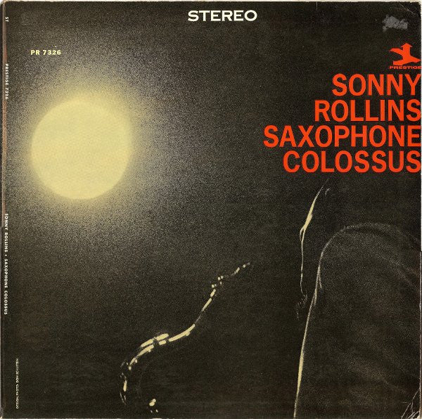 Sonny Rollins : Saxophone Colossus (LP, Album, RE)