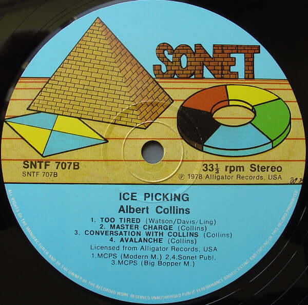 Albert Collins : Ice Pickin' (LP, Album)