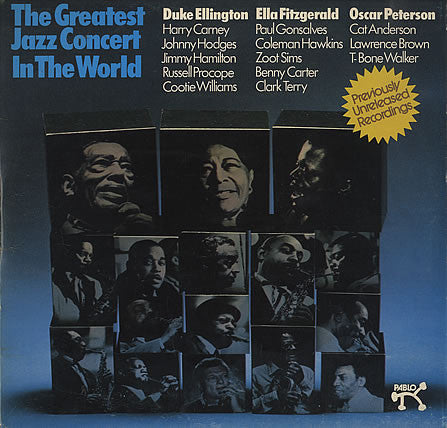 Various : The Greatest Jazz Concert In The World (Box + 4xLP, Album)