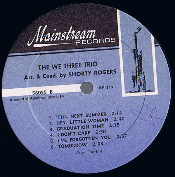 The We Three Trio : The We Three Trio (LP, Album, Mono)