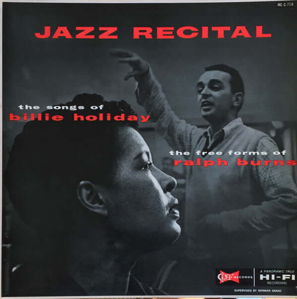 Billie Holiday, Ralph Burns : Jazz Recital (LP, Comp)