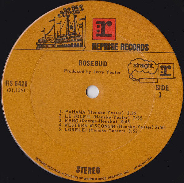 Rosebud (3) : Rosebud (LP, Album)