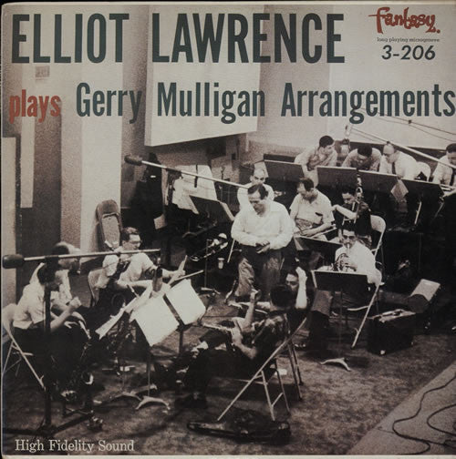 The Elliot Lawrence Band : Plays Gerry Mulligan Arrangements (LP, Album, RE)