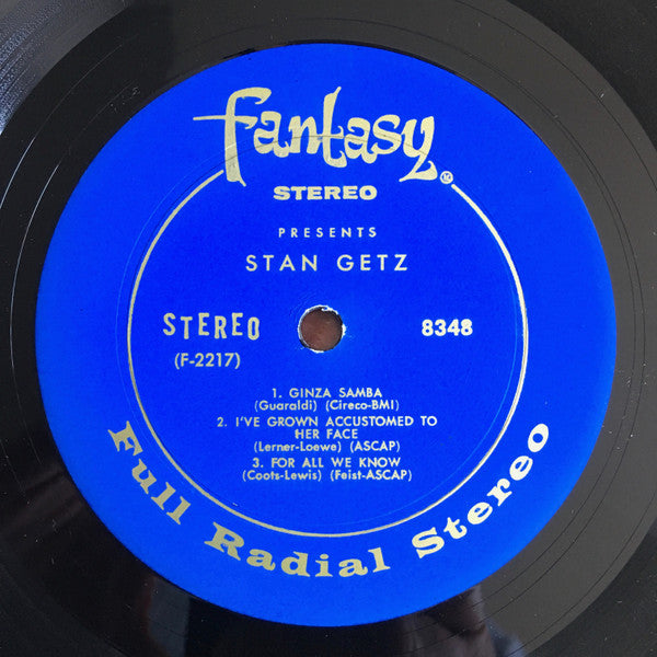 Stan Getz : Stan Getz (LP, Album, RE)