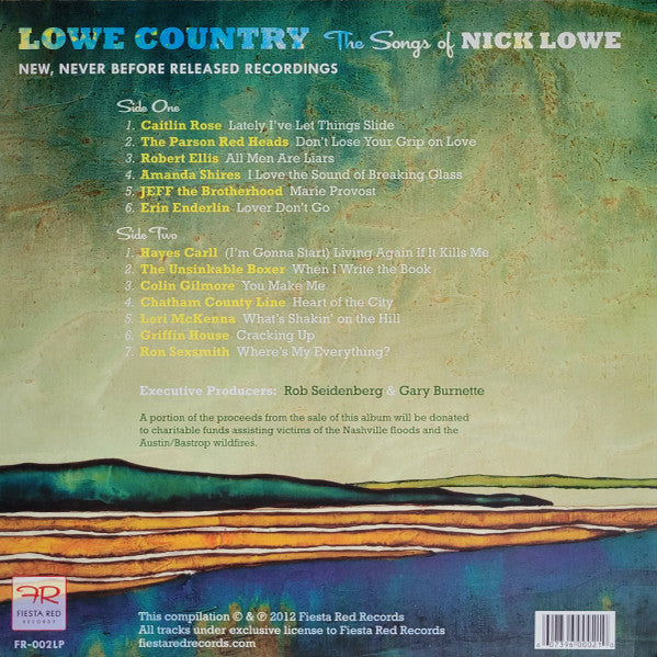 Various : Lowe Country: The Songs Of Nick Lowe (LP, Album)