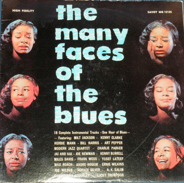 Various : The Many Faces Of The Blues (LP, Comp, Mono)