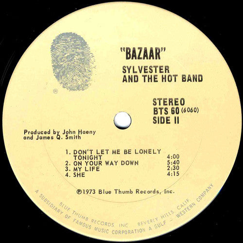 Sylvester And The Hot Band : Bazaar (LP, Album)