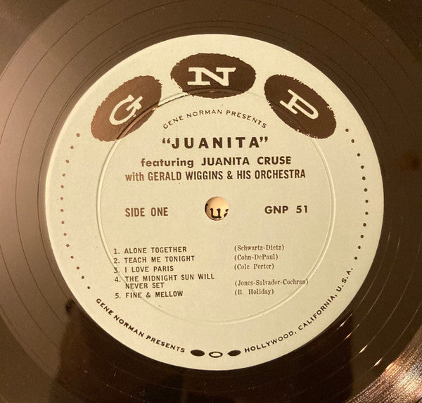 Juanita Cruse : Juanita (LP, Mono)