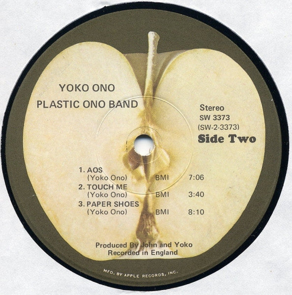 Yoko Ono / Plastic Ono Band* : Yoko Ono / Plastic Ono Band (LP, Album, Scr)