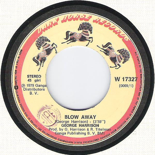 George Harrison : Blow Away / Soft Touch (7")
