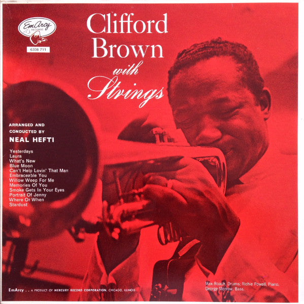 Clifford Brown : Clifford Brown With Strings (LP, Mono, RE)