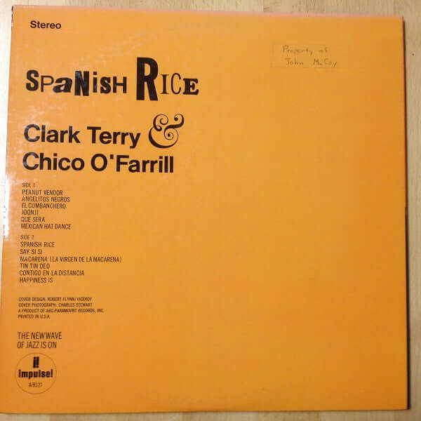 Clark Terry & Chico O'Farrill : Spanish Rice (LP, Album)