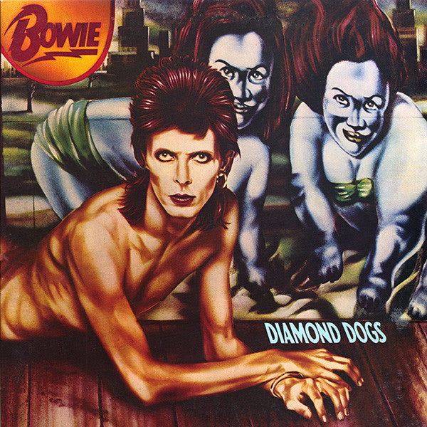 David Bowie : Diamond Dogs (LP, Album, RP)