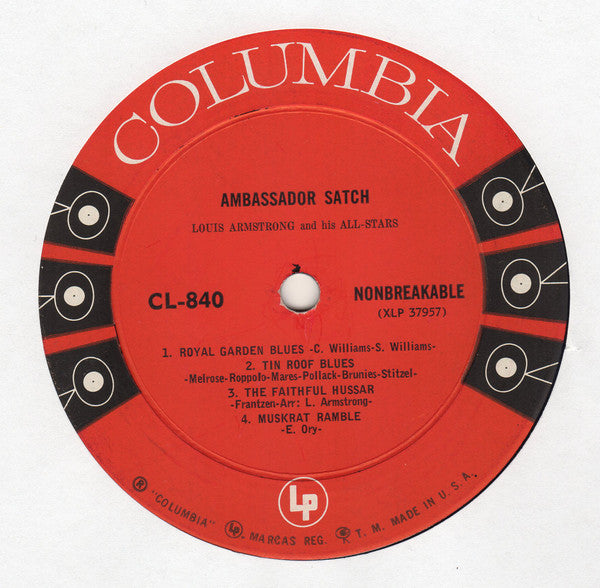 Louis Armstrong And His All-Stars - Ambassador Satch, Releases