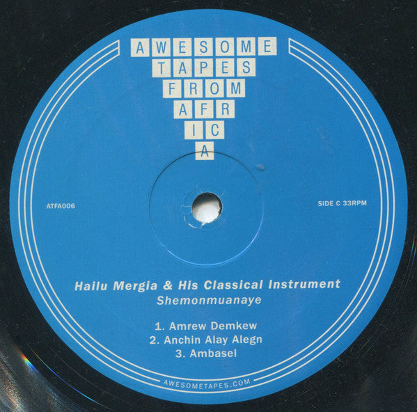 Hailu Mergia & His Classical Instrument* : Shemonmuanaye (2xLP, RE, RM)