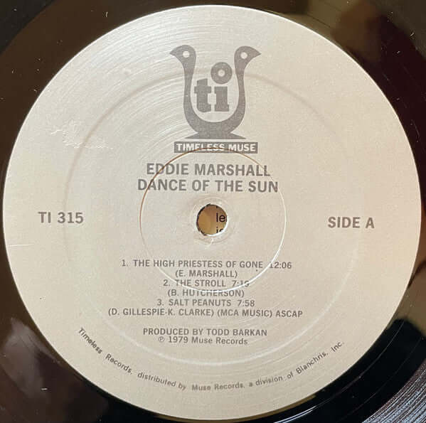 Eddie Marshall (2) : Dance Of The Sun (LP, Album)